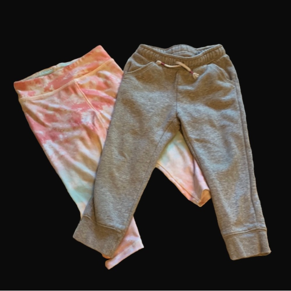 Two pairs of Girls Toddler Pants